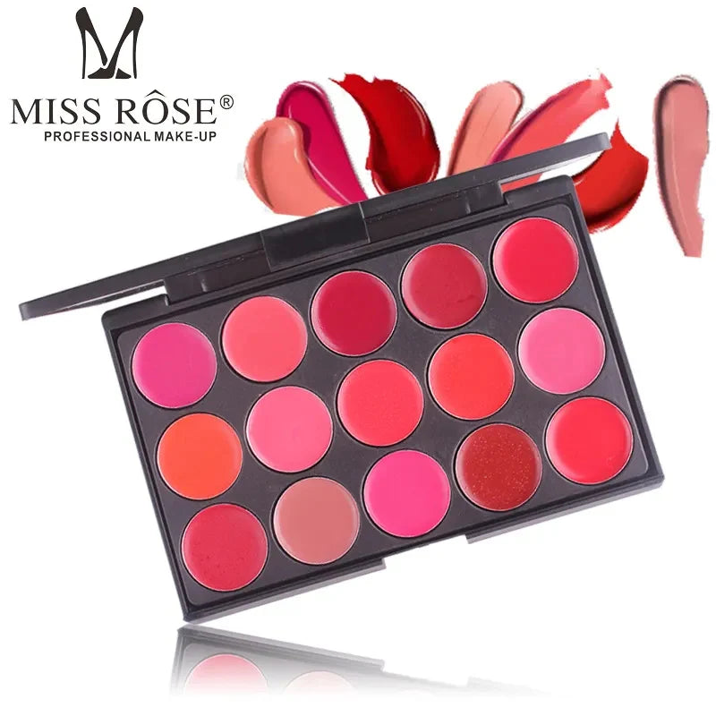 15-color Matte Lipstick Palette