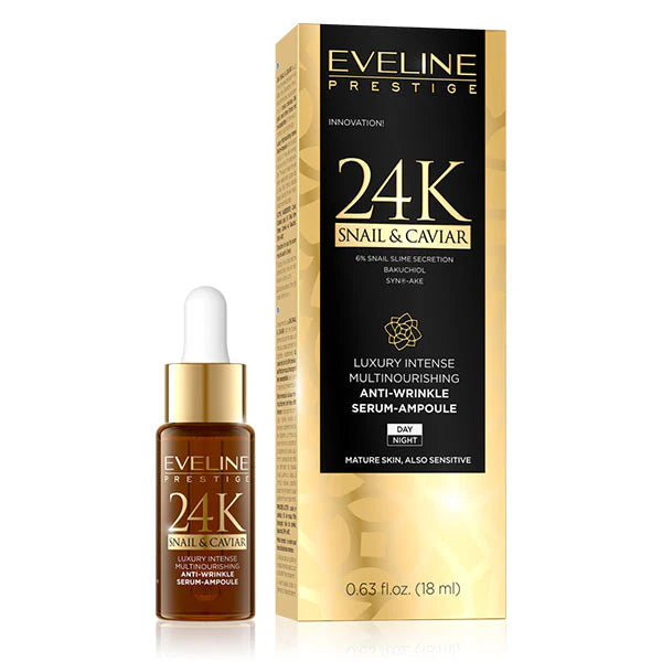 24K Snail & Caviar Anti-wrinkle Serum Day & Night